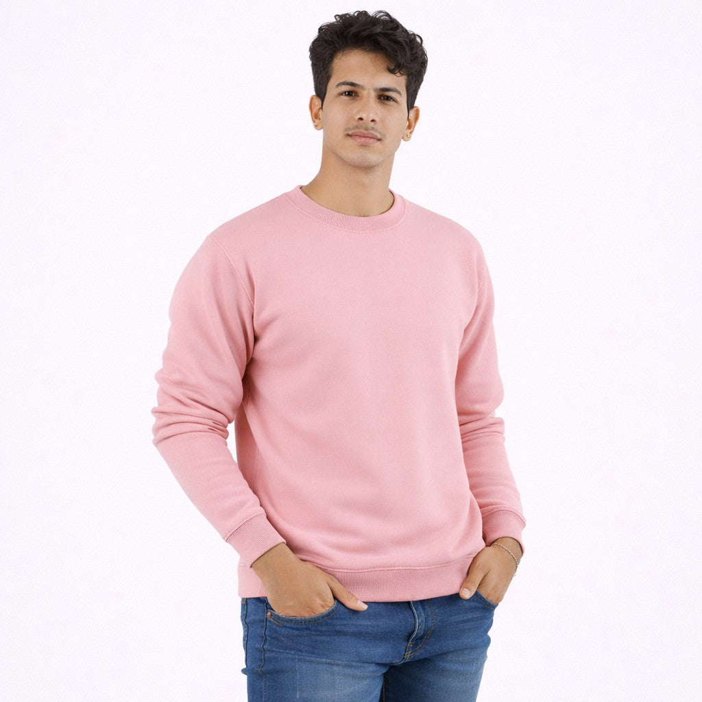 سويتشر سادة باللون الزهري للجنسين 